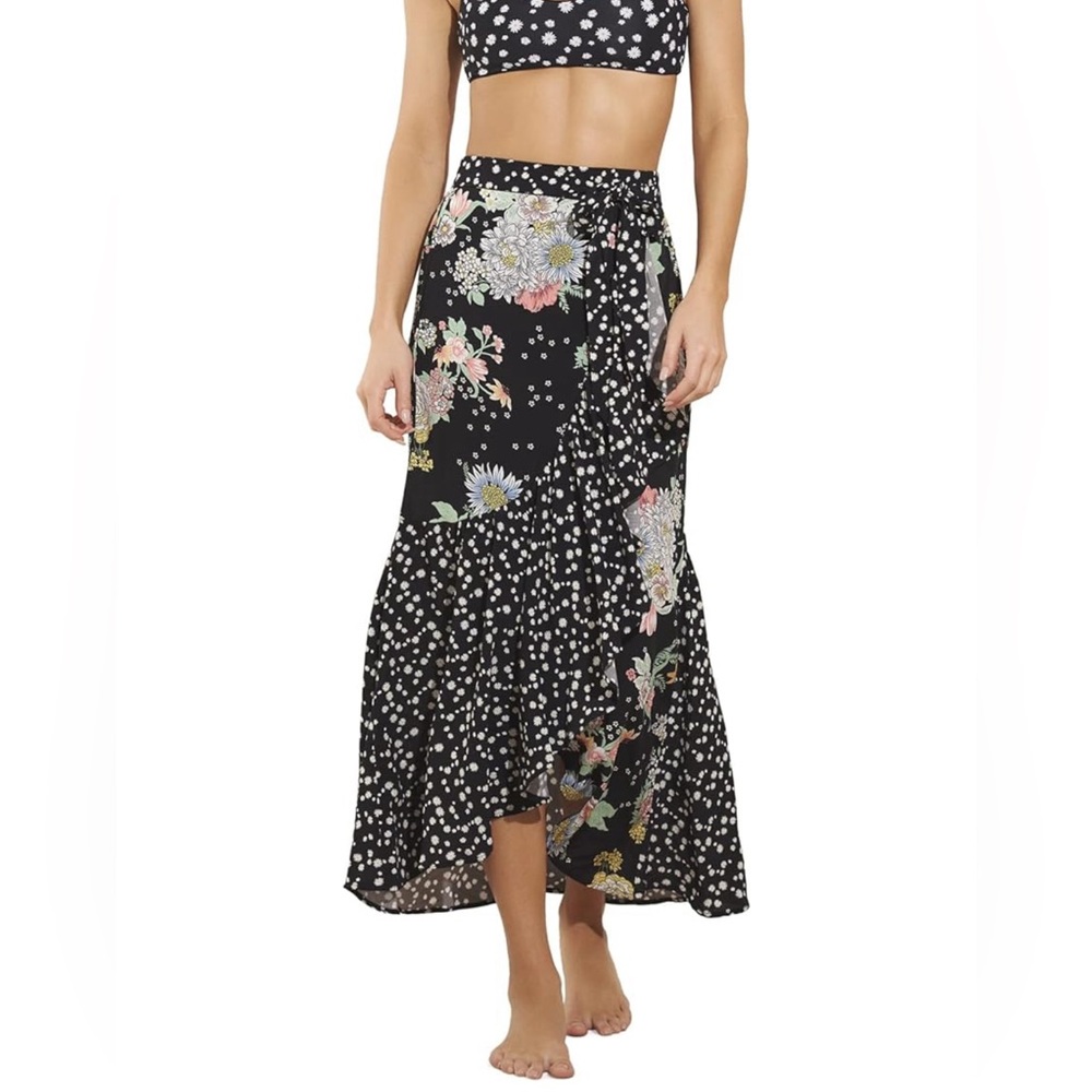 Maaji Floral Skirt Size Small